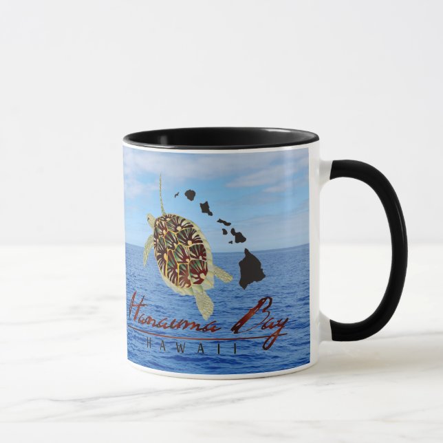 Mug Hanauma Bay Hawaii Turtle et Hawaii Islands (Droite)