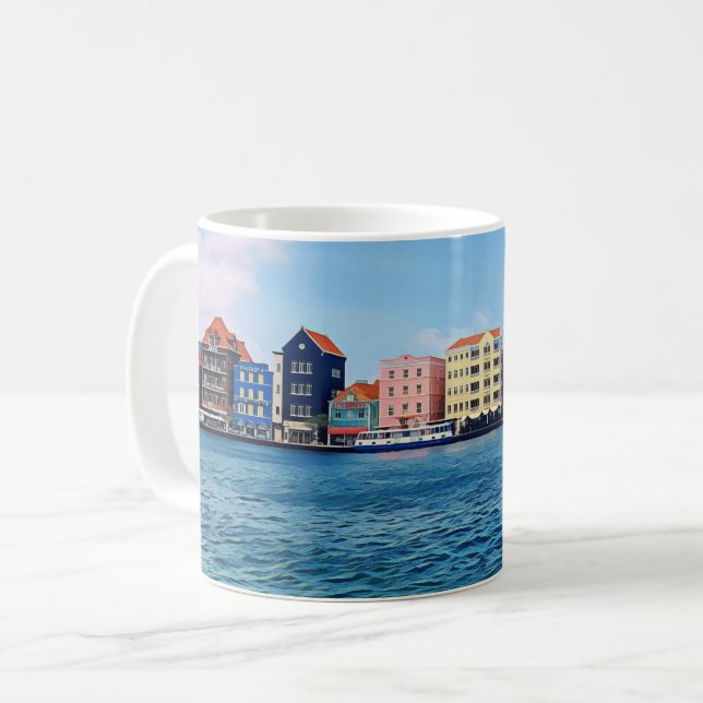 Mug Handelskade Waterfront Willemstad, Curacao Town (Devant gauche)