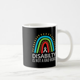 Mug Handicap N'Est Pas Un Mauvais Mot Fière Handicapée