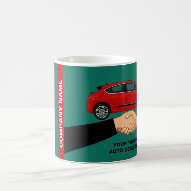 Mug Handshake Design, concessionnaire automobile Publi (Centre)