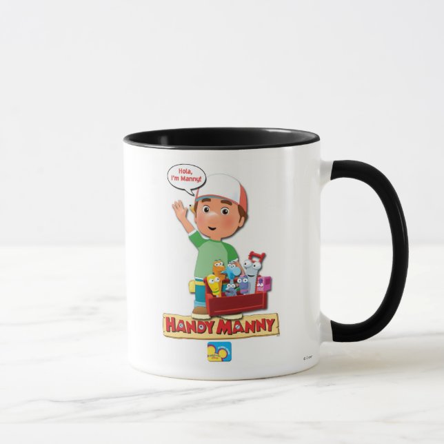 Mug Handy Manny Et Ses Outils De Discussion Disney (Droite)