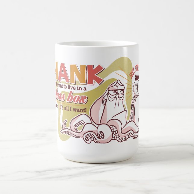 Mug Hank | Vivre seul dans une boîte de verre (Centre)