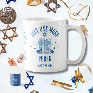 Mug Hanouka juif JUST ONE MORE PEREK Chapitre