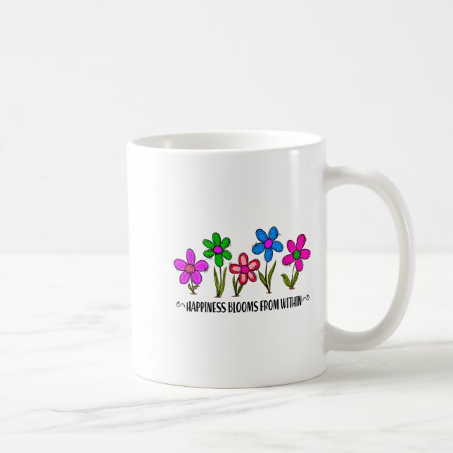 Mug Hapness Blooms From A Within Insrational Motivatio (Droite)