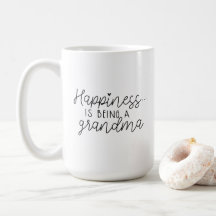 Mug - Happiness Is Being A Grandma