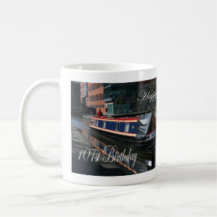 Mug Happy 101st Birthday canal boat