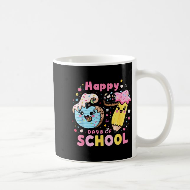 Mug Happy 67th Day Of School Cute Ice Cream 100 Days S (Droite)