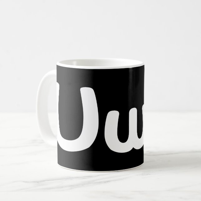 Mug Happy Anime Face Emoticon (Devant gauche)