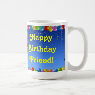 Mug Happy Birthday Friend