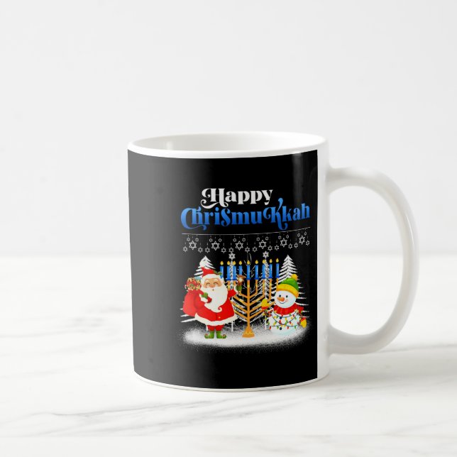 Mug Happy Chrismukkah Jewish Christmas Hanukkah  (Droite)