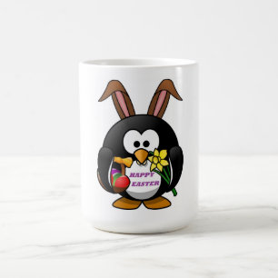 MUG "HAPPY EASTER" PENGUIN BUNNY