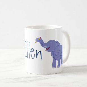 Mug Happy Elephant (Personnaliser)