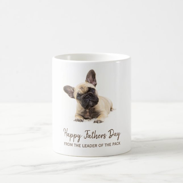Mug Happy Fête des pères Custom French Bulldog (Centre)