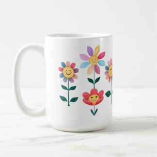 Mug Happy Flowers
