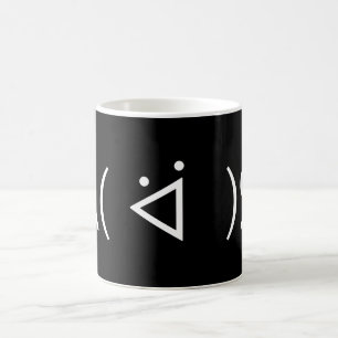 Mug Happy Gary ᕕ( ᐛ )Meme Emoticon Text Art