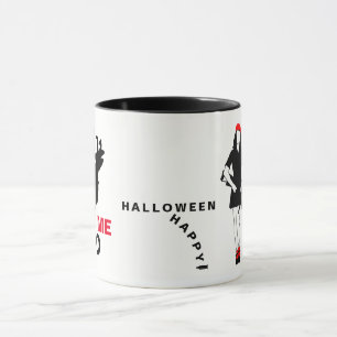 Mug Happy Halloween Funny Horror personnalisable