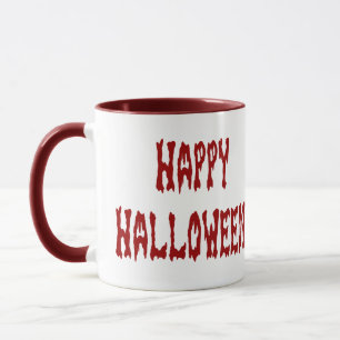 Mug Happy Halloween Gore Texte