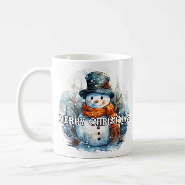 Mug Happy Holidays | Cozy Little Snowman (Gauche)