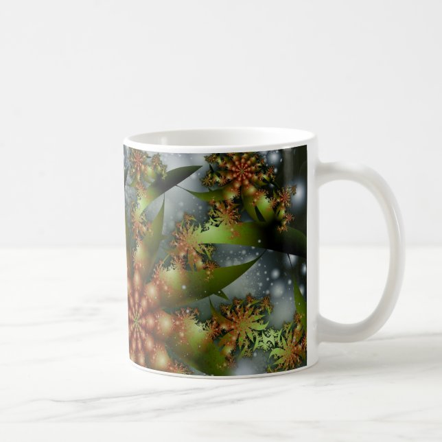 Mug Happy Holidays Fractal (Droite)