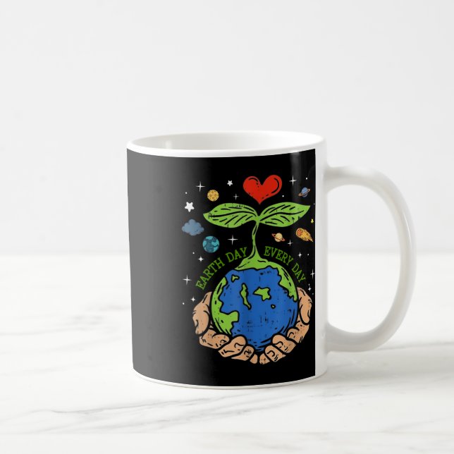 Mug Happy Jour des terres 2024 Sauvez Notre Planète Mi (Droite)