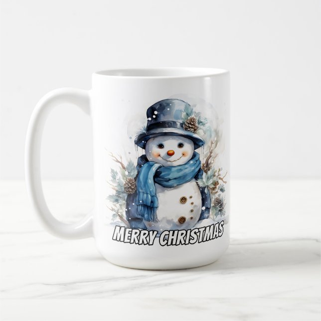 Mug Happy Little Wintertime Snowman (Gauche)
