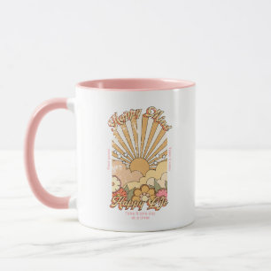 Mug Happy Mind Happy Life Hippy Vibes Super