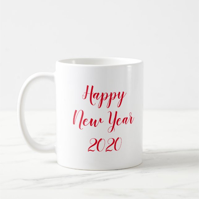 Mug Happy New Year 2020 Cup (Gauche)