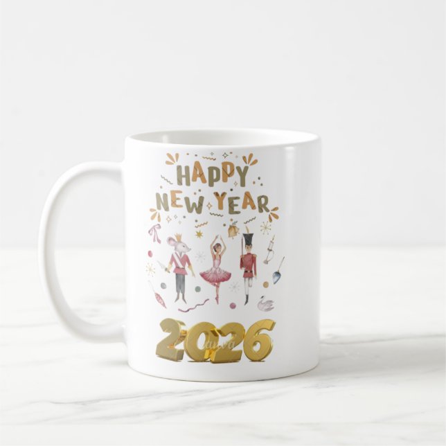 Mug happy new year 2026 (Gauche)