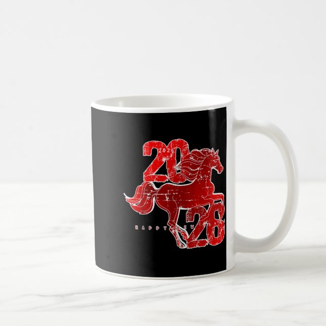Mug Happy New Year 2026 Chinese New Year 2026 Year Of  (Droite)