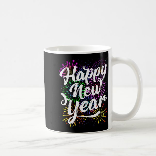 Mug Happy New Year Party Supplies 2026 Family Matching (Droite)