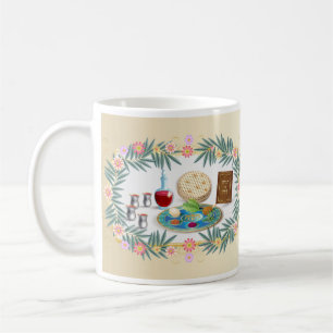 Mug Happy Passover Holiday Pesach Seder