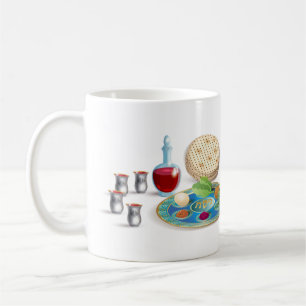 Mug Happy Passover Holiday Pesach Seder
