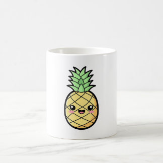 Mug Happy Pineapple – Cute Kawaii Illustration