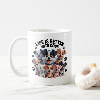 Mug Happy Puppy Squad – Cute Dog Lovers Collection