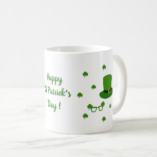 Mug Happy St Patri minimaliste mignonne