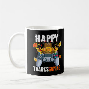 Mug Happy Thanksgiving Video Game Controller Pilgrim C