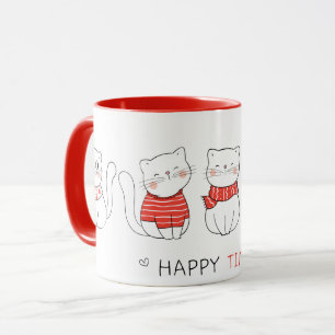 Mug Happy Time Cats