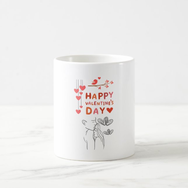 Mug Happy Valentine’s Day – Romantic Couple (Centre)