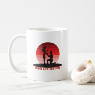 Mug Happy Valentine’s Day Romantic Proposal Design