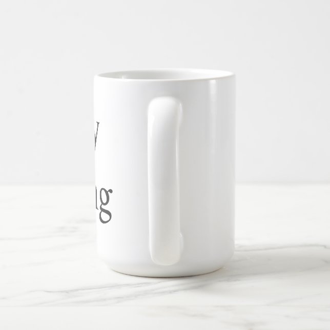 Mug Hardly Working マグカップ (Poignée)