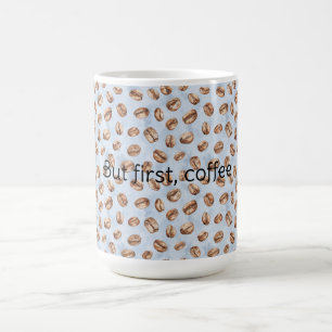 Mug Haricots de café bleus