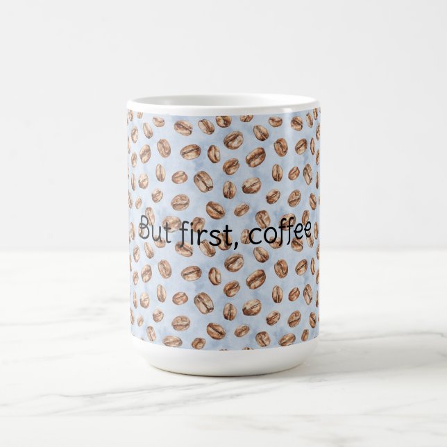 Mug Haricots de café bleus (Centre)