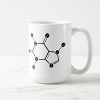 haricots moléculaires de caféine