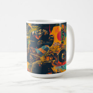 Mug Harmonie dans le patrimoine Inspiration africaine-