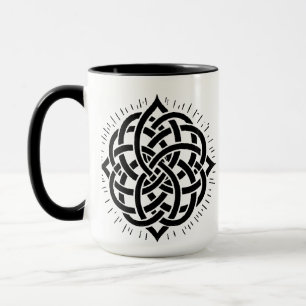Mug Harmonie Infinie : Art du Symbole Mandala Celtique