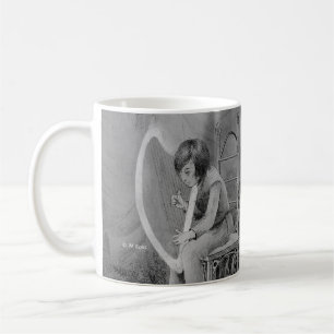 Mug Harpe de clair de lune, jouée pour le roi de