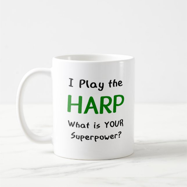 Mug harpiste (Gauche)