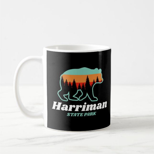 Mug Harriman State Park Idaho ID Bear Retro (Gauche)