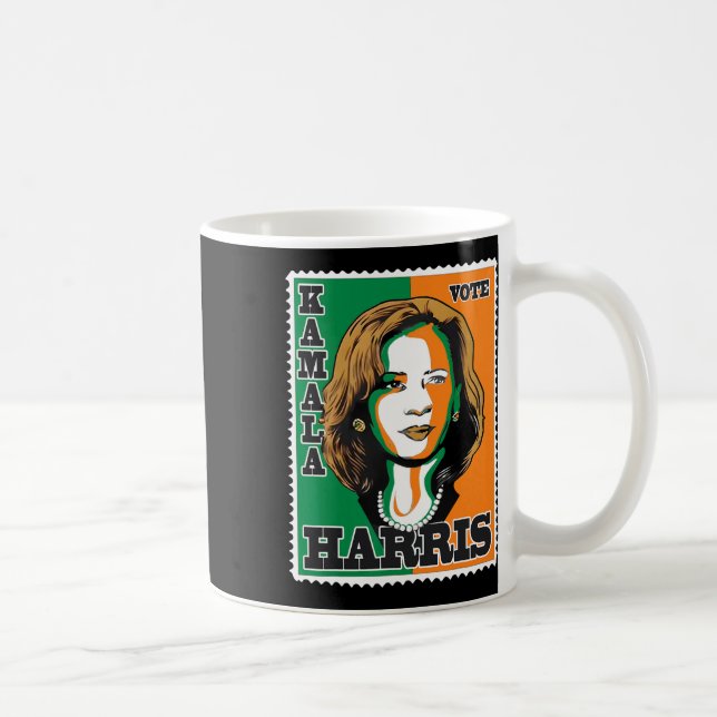 Mug Harris 2024 Kamala Pour Président 1 (Droite)
