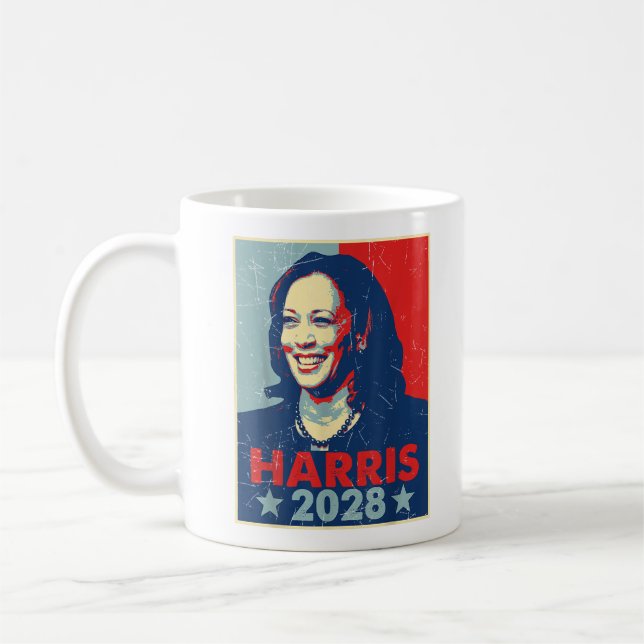 Mug Harris 2028 Kamala Harris 2028 Pour Président (Gauche)